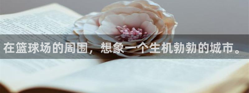 在篮球场的周围，想象一个生机勃勃的城市。